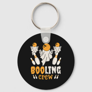 Funny Ghost Boo Booling Lover Lazy Halloween Costu Key Ring