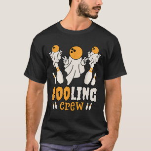 Funny Ghost Boo Booling Lover Lazy Halloween Costu T-Shirt
