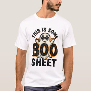 Funny Ghost Boo Sheet Vintage Halloween Shirt Desi