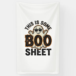 Funny Ghost Boo Sheet Vintage Halloween Shirt Desi Banner