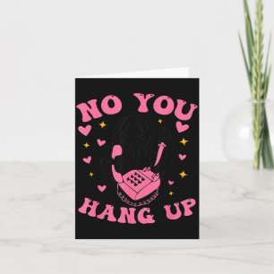 Funny Ghost Calling Halloween Y Costume No You Han Card
