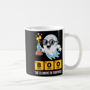 Funny Ghost Chemistry Boo The Element Of Surprise Coffee Mug