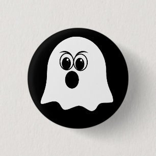 Funny Ghost emoji! 3 Cm Round Badge