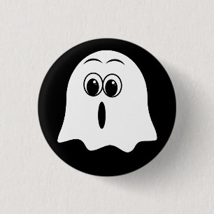 Funny Ghost emoji! 3 Cm Round Badge