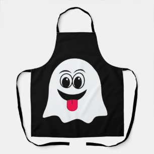 Funny Ghost emoji! Apron