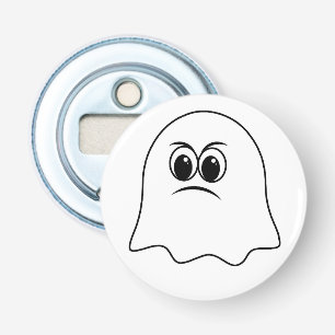 Funny Ghost emoji! Bottle Opener