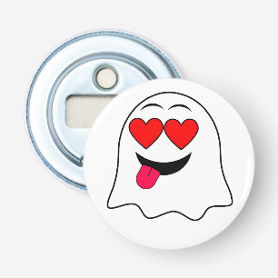 Funny Ghost emoji! Bottle Opener