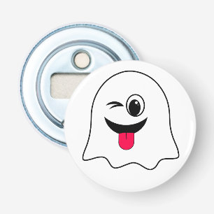 Funny Ghost emoji! Bottle Opener