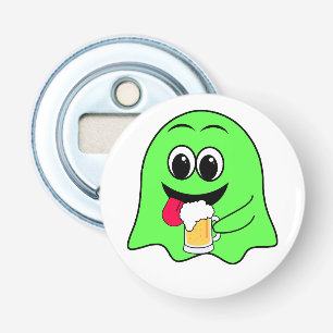 Funny Ghost emoji! Bottle Opener