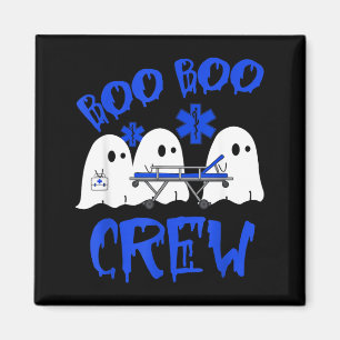 Funny Ghost EMS EMT Paramedic Nurse Halloween Magnet