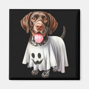 Funny Ghost German Shorthaired Pointer Dog Lover Magnet
