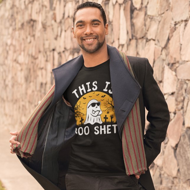 Funny Ghost Halloween Phrase T-Shirt (Creator Uploaded)