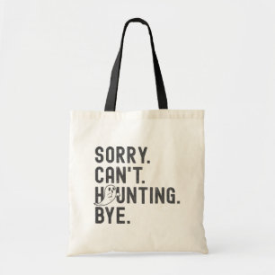 Funny Ghost Haunting Retro Halloween Tote Bag