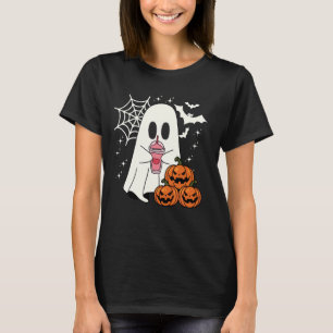 Funny Ghost Jack O Lantern Halloween Spooky Season T-Shirt