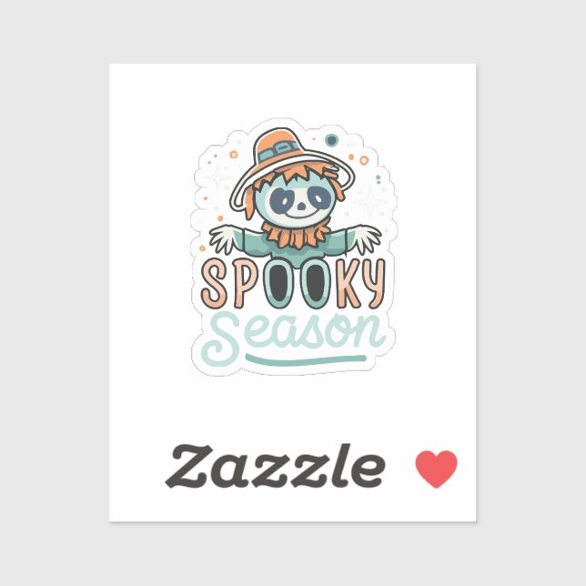 funny ghost with hats, spooky season (Sheet)