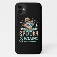 funny ghost with hats, spooky season