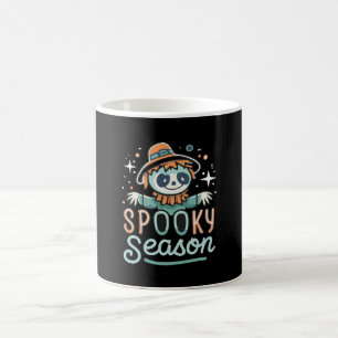 funny ghost with hats, spooky season coffee mug