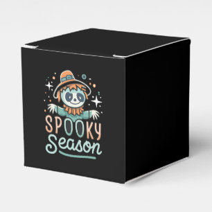 funny ghost with hats, spooky season favour box