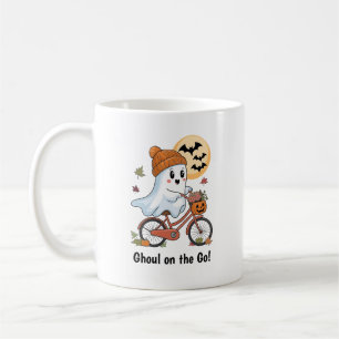 Funny Ghoul on the Go Custom Coffee Mug