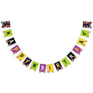 Funny Giant Long Yellow Banana Wearing Summer Sung Bunting