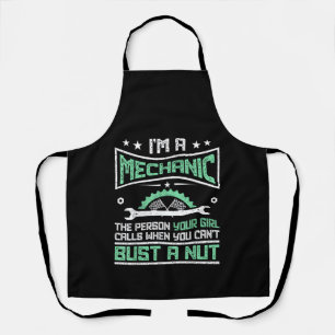 Funny Gift 4 Mechanics Adult Humour Gift Apron