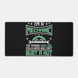 Funny Gift 4 Mechanics Adult Humour Gift Desk Mat