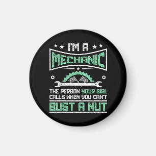 Funny Gift 4 Mechanics Adult Humour Gift Magnet