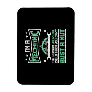 Funny Gift 4 Mechanics Adult Humour Gift Magnet