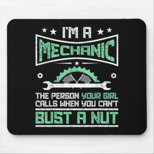 Funny Gift 4 Mechanics Adult Humour Gift Mouse Pad