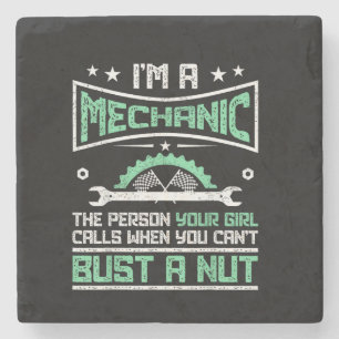 Funny Gift 4 Mechanics Adult Humour Gift Stone Coaster