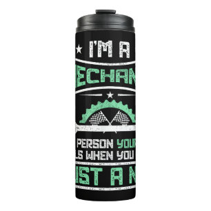 Funny Gift 4 Mechanics Adult Humour Gift Thermal Tumbler