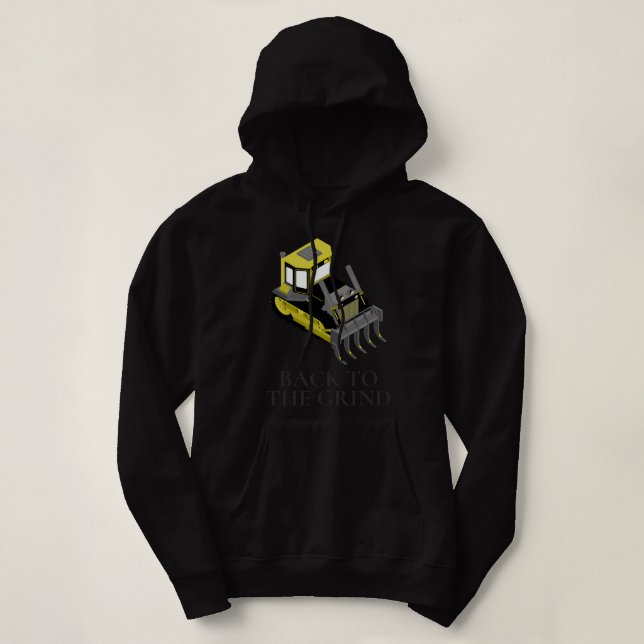Funny Gift Back To The Grind Gifts For Fan Hoodie (Design Front)