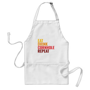 Funny Gift Cornhole Lover Colour Gradient Standard Apron