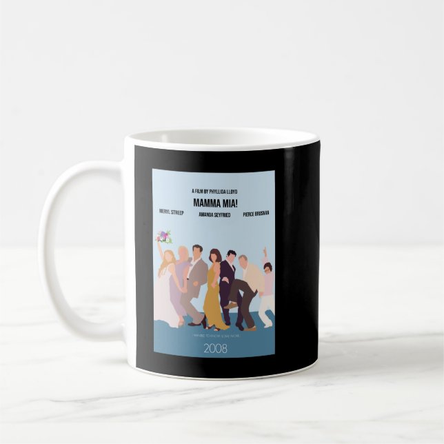 Funny Gift Donna Art Summers Classic Fan Coffee Mug (Left)