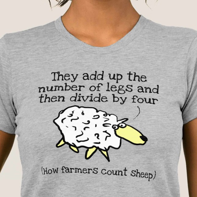 Funny Gift for a Sheep Farmer - Sheep Design T-Shirt (Creator Uploaded)