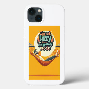 Funny Gift for Lazy People Design iPhone 13 Case