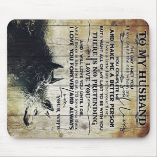 Funny Gift For Man Funny Quotes To Husband Mouse Pad