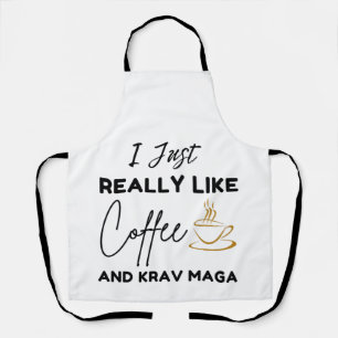  Funny gift idea for Krav Maga player girl or boy  Apron