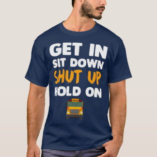 Funny Gift Ideas For Bus Driver Costume For Dad Fr T-Shirt