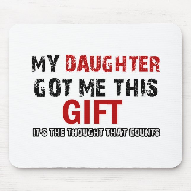 Funny gift items mouse pad (Front)