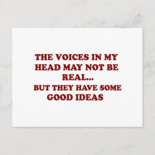 Funny gift items postcard