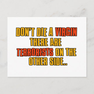 Funny gift items postcard