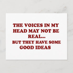Funny gift items postcard
