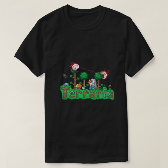 Funny Gift Terraria Game Christmas Classic T-Shirt (Design Front)