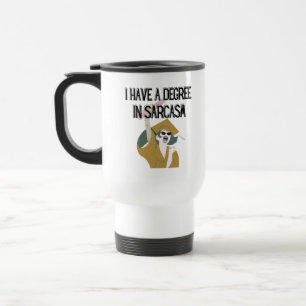 Funny Gift, Witty Humourous Gift, Graduation Gift Travel Mug