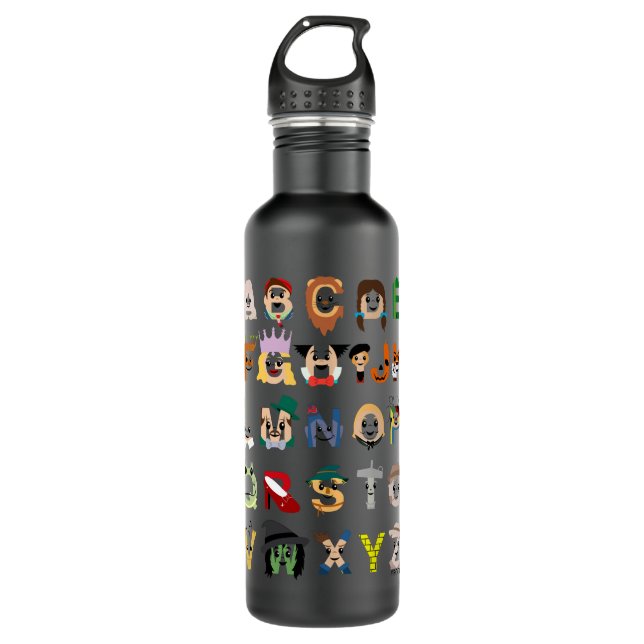 Funny Gift Wizard Of Oz Cute Graphic Gifts 710 Ml Water Bottle (Front)