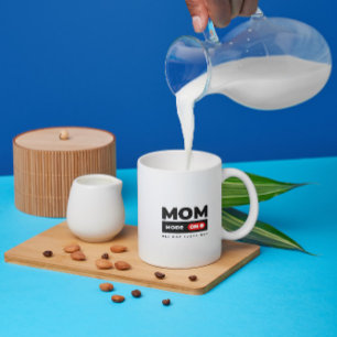 Funny giftful mum mode on – bold design coffee mug