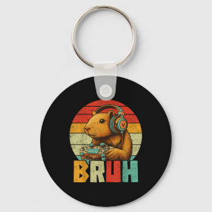 Funny Gifts For Capybara Lovers Mens Boys Kids Gra Key Ring
