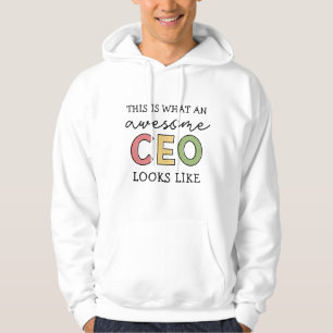 Funny Gifts for CEO Awesome CEO Boss Gifts Hoodie