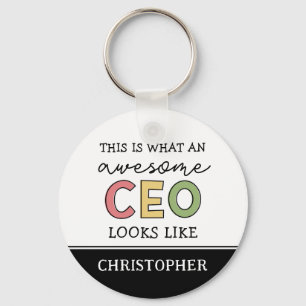Funny Gifts for CEO Awesome CEO Boss Gifts Key Ring